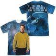 thumbnail image 1 of Star Trek Ship for My Captain Unisex Adult Sublimated Costume T Shirt (Front/Back), Small Multicolor, 1 of 2