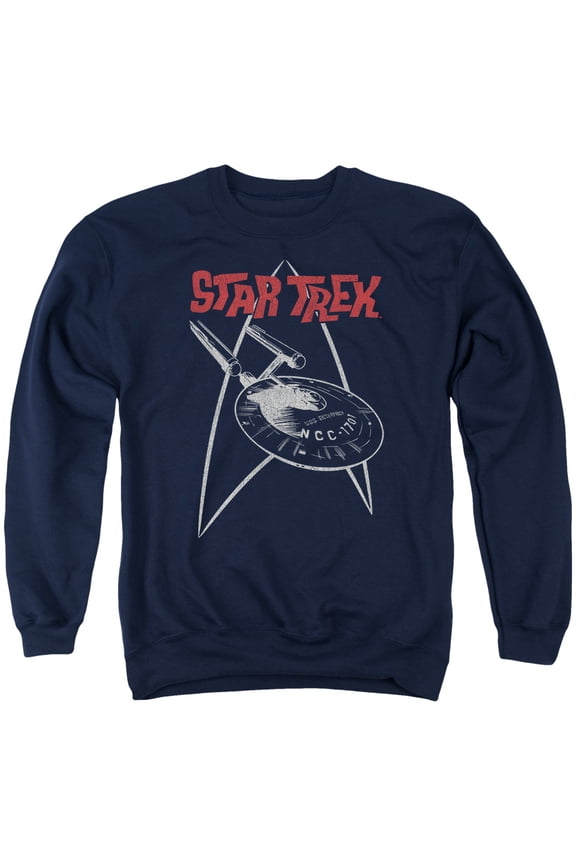 Star Trek - Ship Symbol - Crewneck Sweatshirt - Large