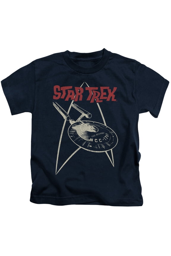 Star Trek - Ship Symbol - Juvenile Short Sleeve Shirt - 7