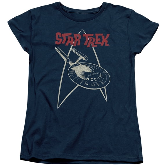 Star Trek - Ship Symbol - Women's Short Sleeve Shirt - Medium