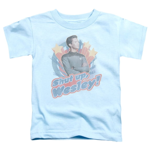 Star Trek - Shut Up Wesley - Toddler Short Sleeve Shirt - 4T