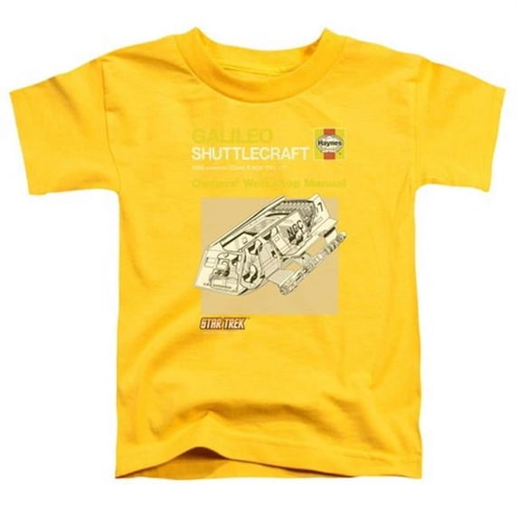 Star Trek-Shuttle Manual - Yellow- Small 2T