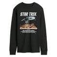 thumbnail image 1 of Star Trek - Space The Final Frontier - Men's Long Sleeve Graphic T-Shirt, 1 of 5