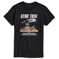 thumbnail image 1 of Star Trek - Space The Final Frontier - Men's Short Sleeve Graphic T-Shirt, 1 of 5