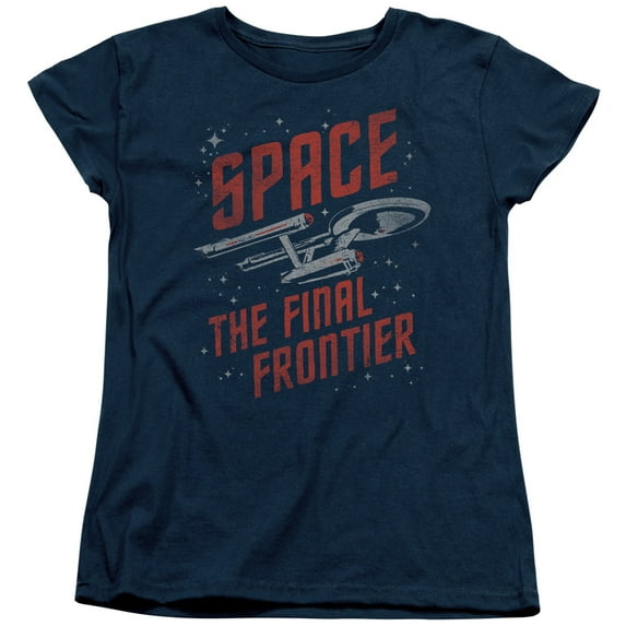 Star Trek - Space Travel - Women's Short Sleeve Shirt - Large