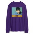 thumbnail image 1 of Star Trek - Spoc Seems Logical - Men's Long Sleeve Graphic T-Shirt, 1 of 4