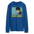 thumbnail image 1 of Star Trek - Spoc Seems Logical - Men's Long Sleeve Graphic T-Shirt, 1 of 5