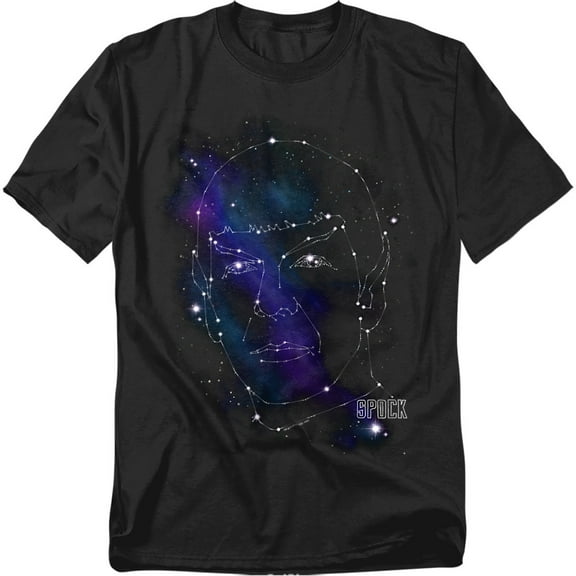 Star Trek Spock Constellations Officially Licensed Adult T-Shirt S