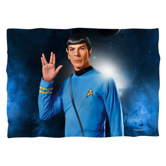 Star Trek Spock Poly 20X28 Pillow Case White One Size