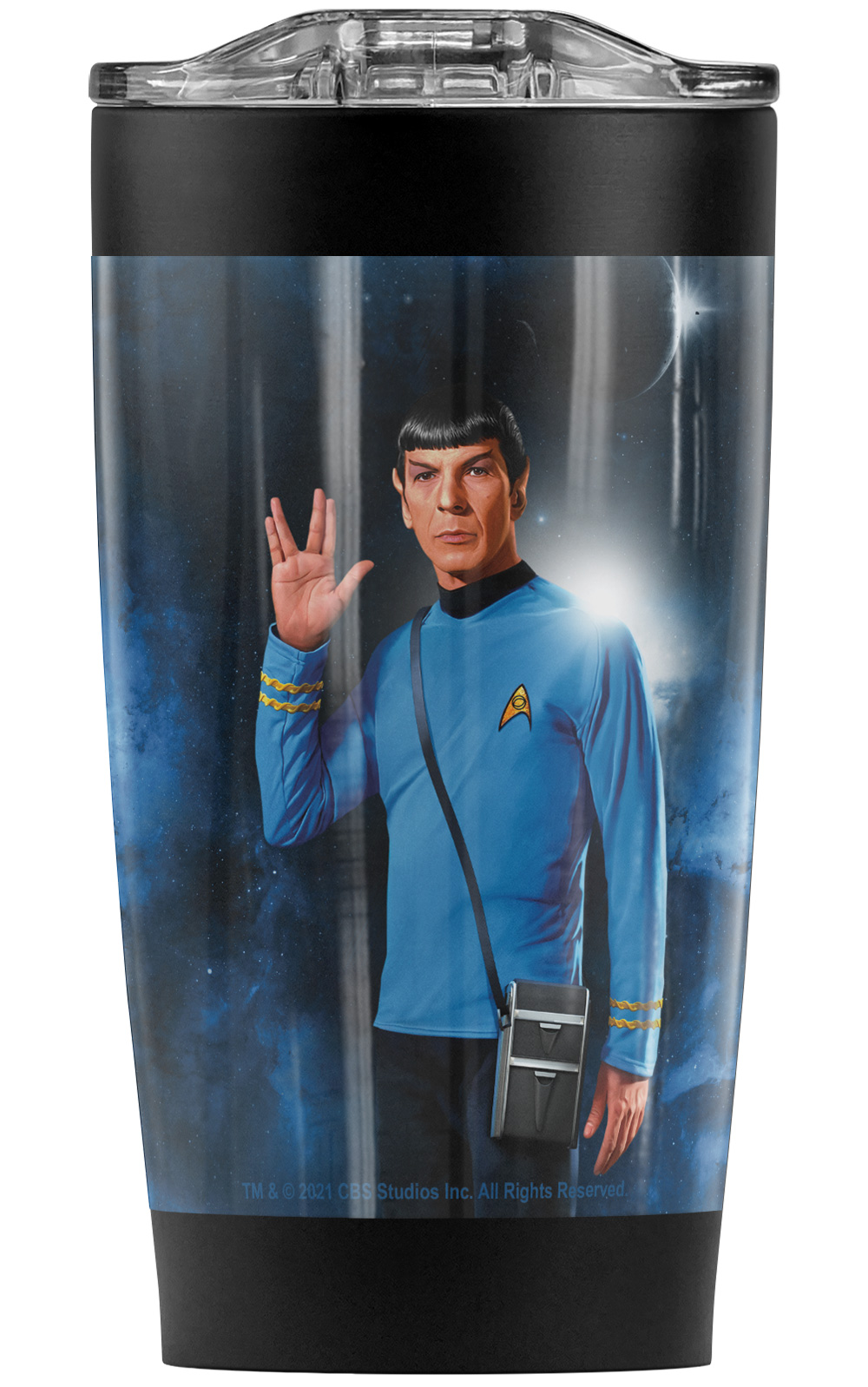 Spock Mug Star Trek/Spock In Space Stainless Steel Tumbler 20 oz Coffee Travel ...