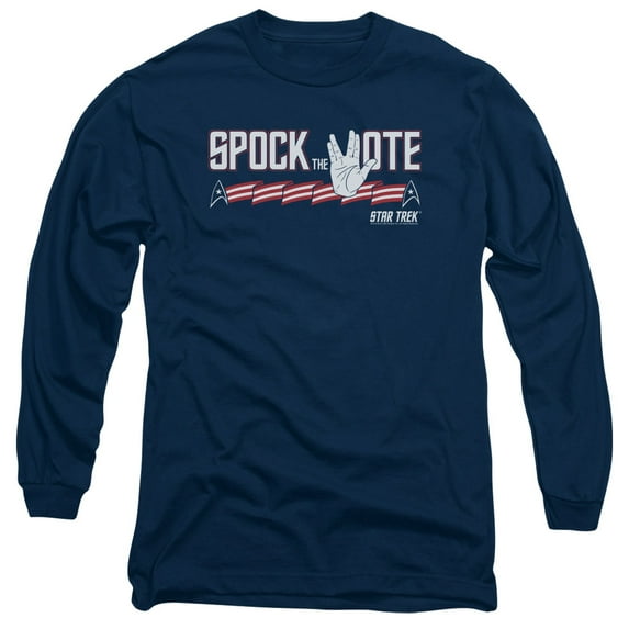 Star Trek - Spock The Vote - Long Sleeve Shirt - XX-Large