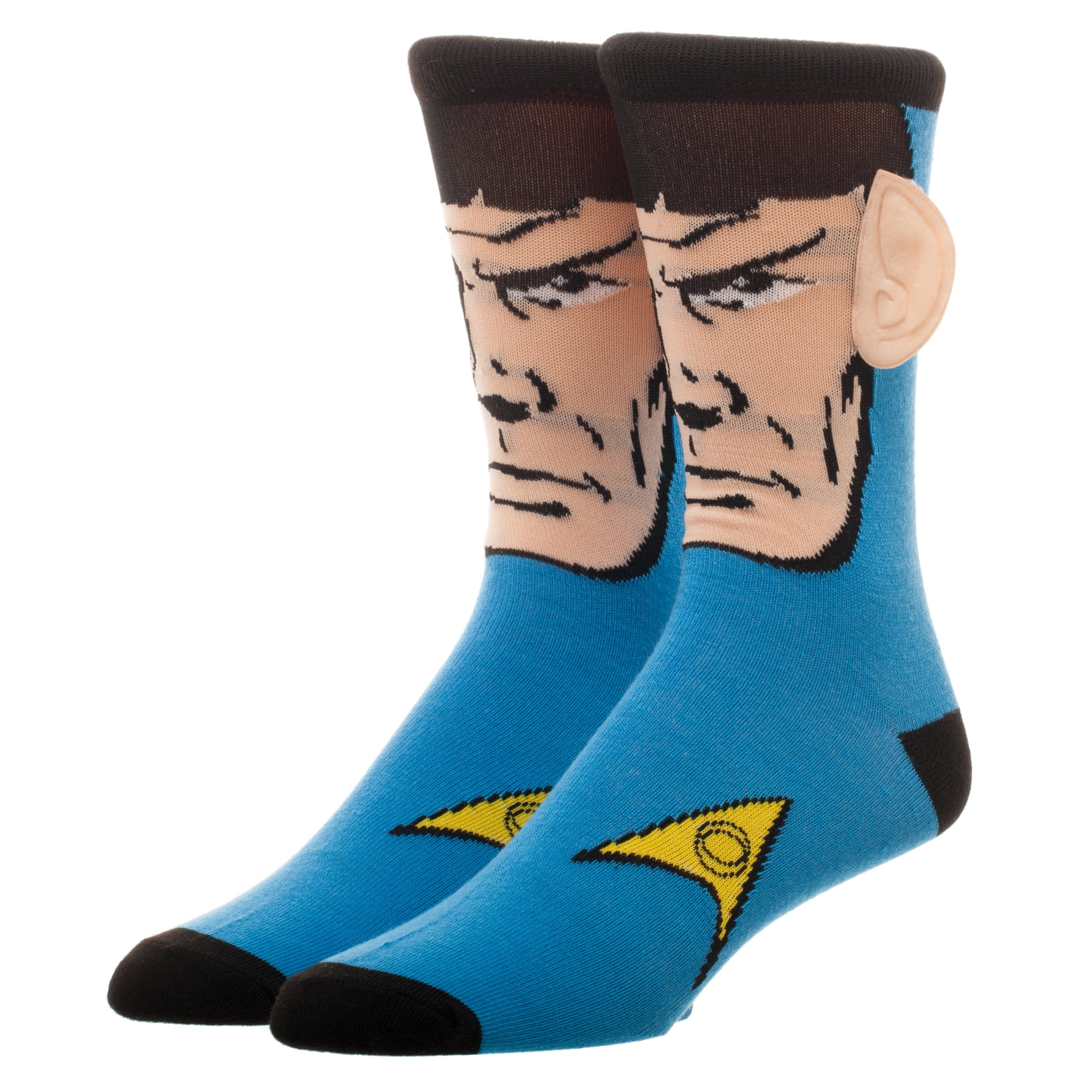 BIOWORLD Star Trek Spock With Ears Crew Socks