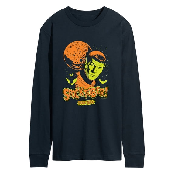 Star Trek - Spocktober Halloween - Men's Long Sleeve Graphic T-Shirt