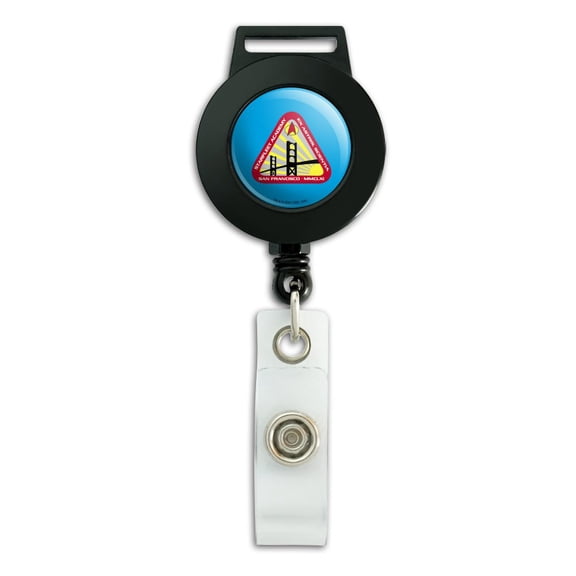 Star Trek Star Fleet Academy Lanyard Retractable Reel Badge ID Card Holder
