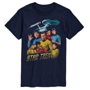 Star Trek - Star Trek Tos Crew Mens Short Sleeve Graphic T-Shirt