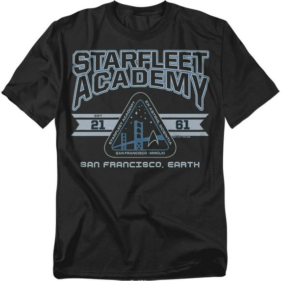Star Trek Starfleet Academy Earth Officially Licensed Adult T-Shirt 3XL