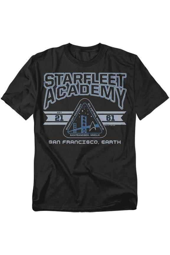 Star Trek Starfleet Academy Earth Officially Licensed Adult T-Shirt XL