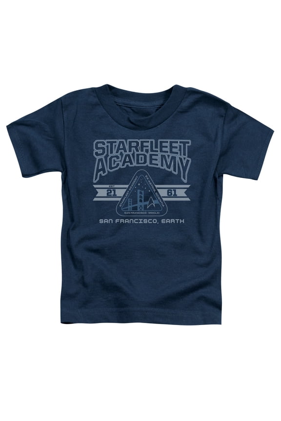 Little Boys' Starfleet Academy Earth Childrens T-shirt 2T Navy