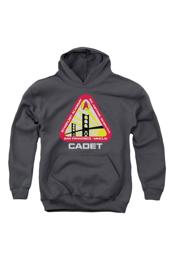 Star Trek - Starfleet Cadet - Youth Hooded Sweatshirt - Medium