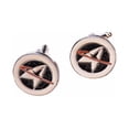 thumbnail image 1 of Star Trek Starfleet Command Metal/ Enamel Cufflinks, 1 of 1