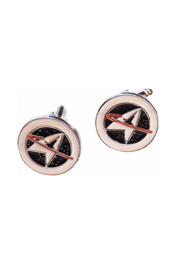 Star Trek Starfleet Command Metal/ Enamel Cufflinks