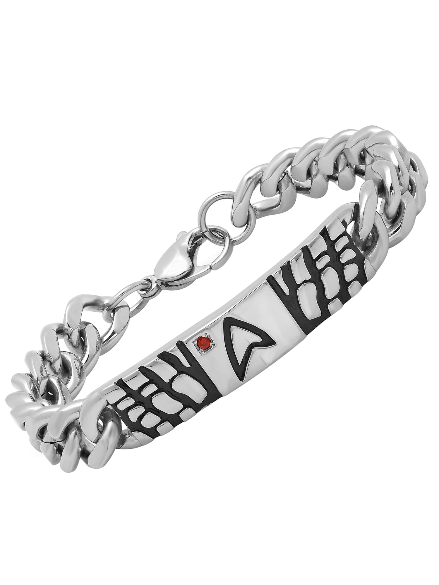 Star Trek Starfleet Insignia Stainless Steel ID Bracelet Walmart