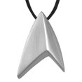 thumbnail image 1 of Star Trek Starfleet Insignia Stainless Steel Pendant Necklace, 1 of 4