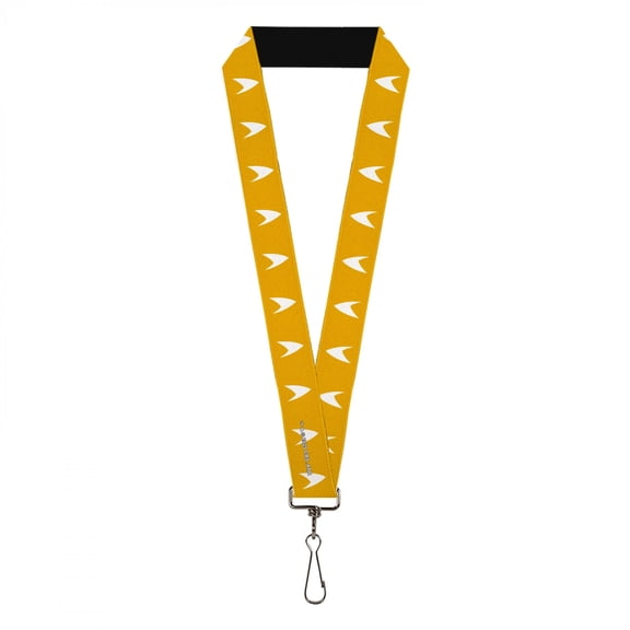 CBS Studios Inc. Lanyard, Star Trek Starfleet Insignia Golden Yellow White, Elastic