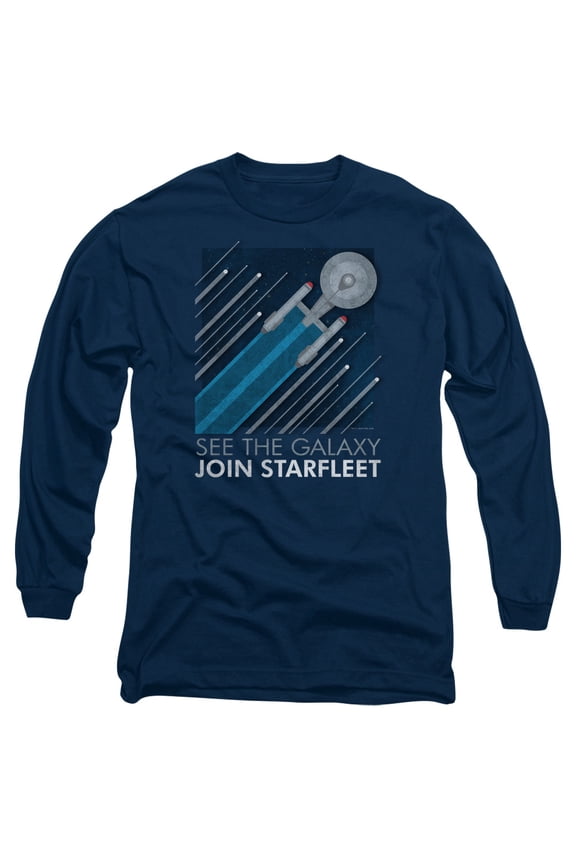 - Starfleet Recruitment Poster - Long Sleeve Shirt - Medium