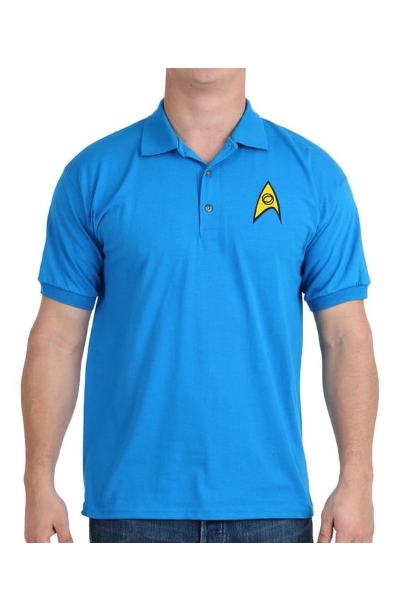 Starfleet Science Uniform Polo Shirt