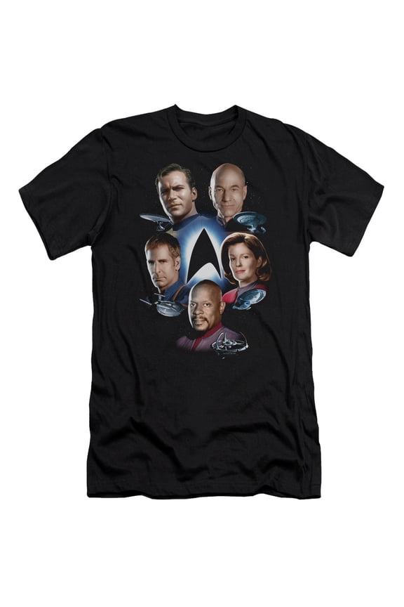 Star Trek - Starfleets Finest - Premium Slim Fit Short Sleeve Shirt - X-Large