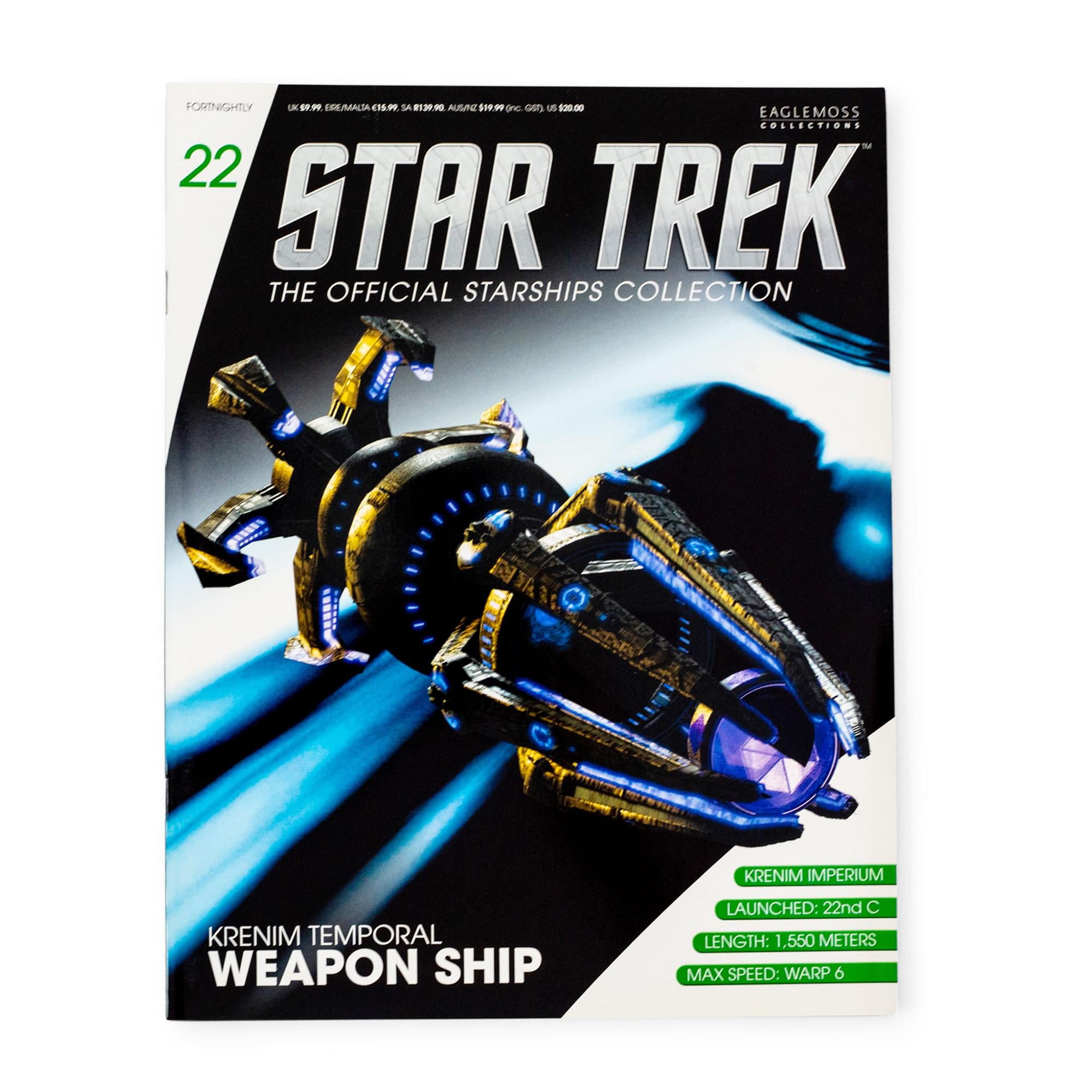 Star Trek Starships Krenim Temporal Weapon Ship Magazine - Walmart.com