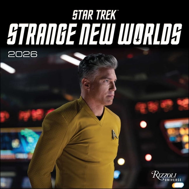 Star Trek: Strange New Worlds 2026 Wall Calendar, (Paperback)