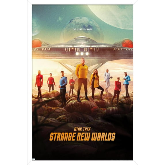 Star Trek: Strange New Worlds - Key Art Wall Poster, 14.725" x 22.375" Framed