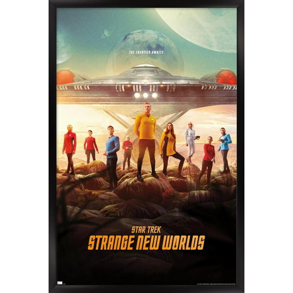 Star Trek: Strange New Worlds - Key Art Wall Poster, 22.375" x 34" Framed