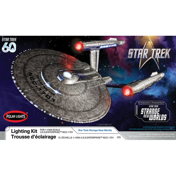 Star Trek - Strange New Worlds - Polar Lights Lighting Kit U.S.S. Enterprise NCC-1701 1:1000 Scale