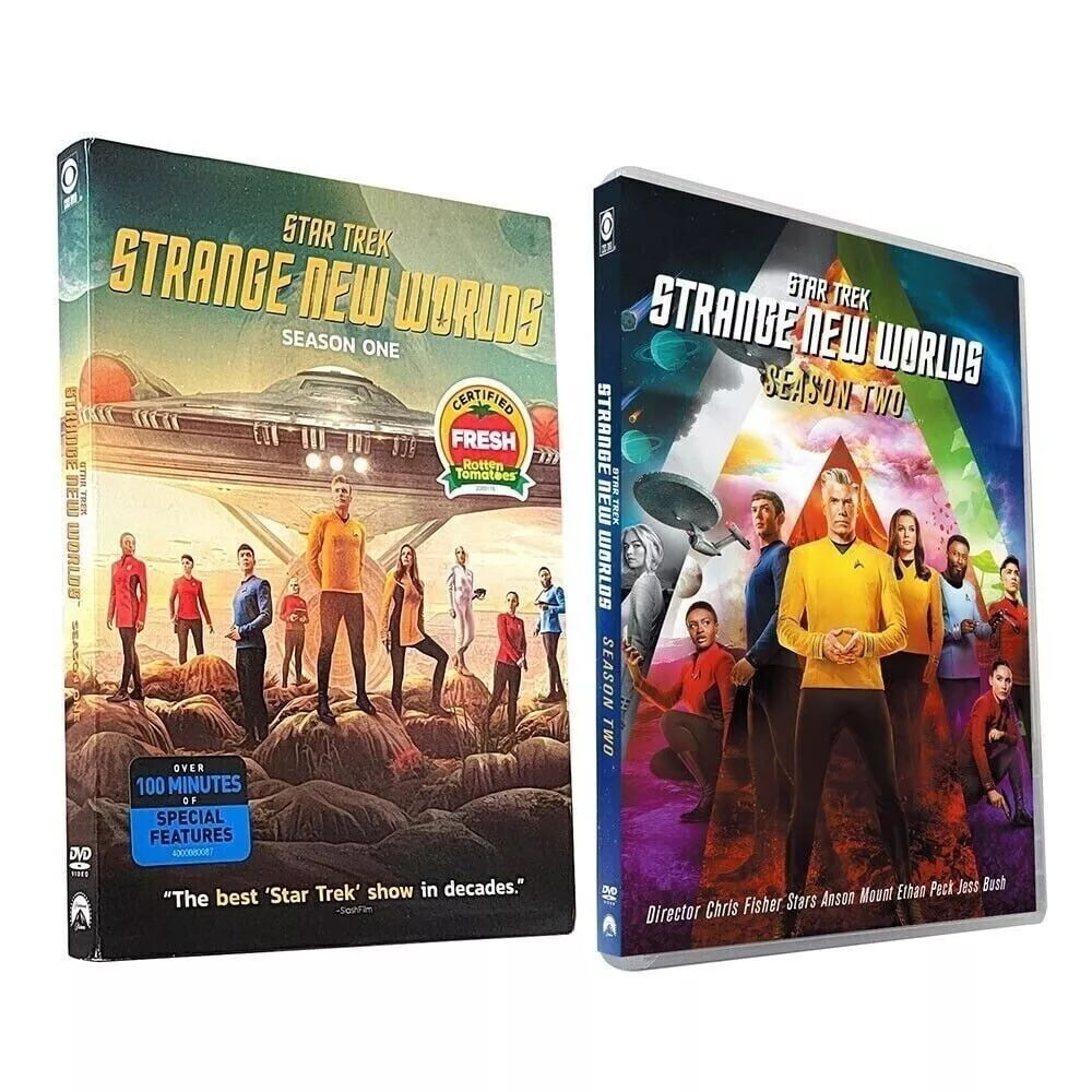 Star Trek Strange New Worlds Season 1 & 2 (DVD) - Walmart.com