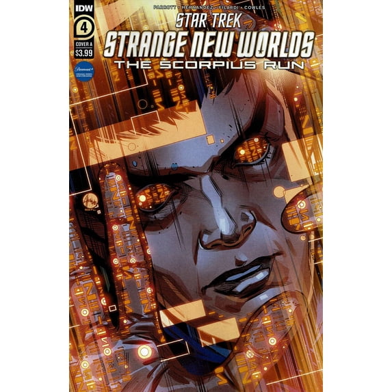 Star Trek: Strange New Worlds-The Scorpius Run #4A VF ; IDW Comic Book