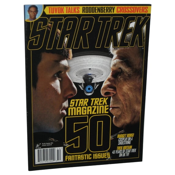 Star Trek Summer 2014 Titan Magazine Book No. 50 - (Tuvok Talks Roddenberry Crossovers)