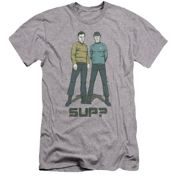 Star Trek - Sup - Premium Slim Fit Short Sleeve Shirt - Small