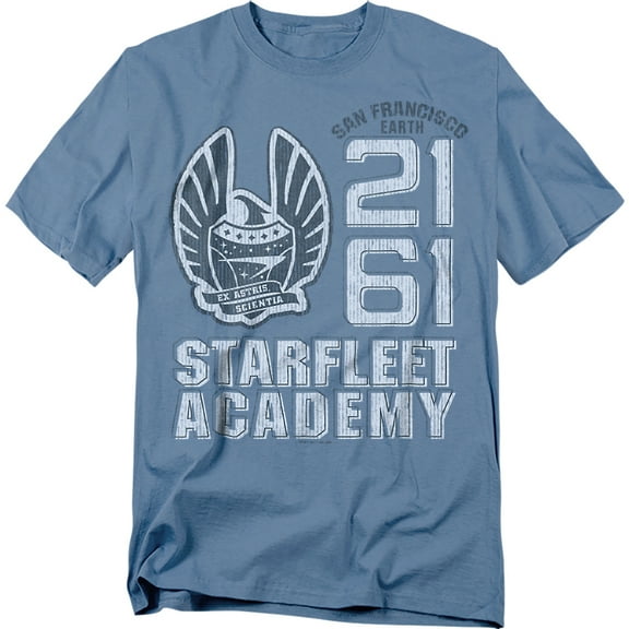 Star Trek T-Shirt 2161 Unisex Graphic Tee For Men & Women Carolina Blue 