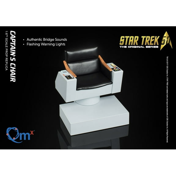 Star Trek TOS Captain's Chair Replica QMx