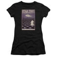 thumbnail image 1 of Star Trek & TOS Episode 27 Juniors Sheer Cap Short Sleeve T-Shirt, Black - Large, 1 of 1