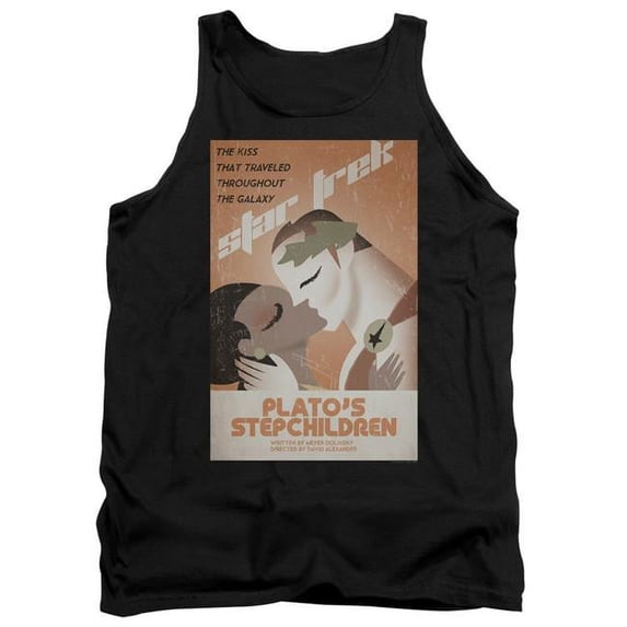 Star Trek & TOS Episode 65 Adult Tank Top, Black - 2X