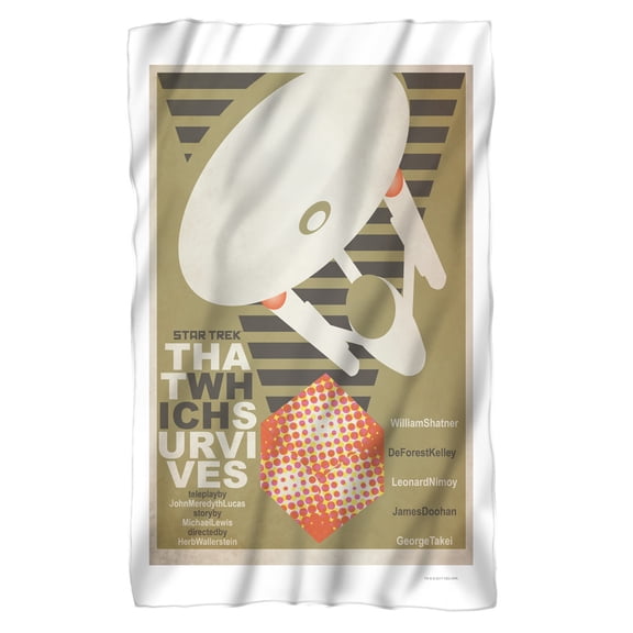 Star Trek TOS Episode 72 Fleece Blanket (36x58)