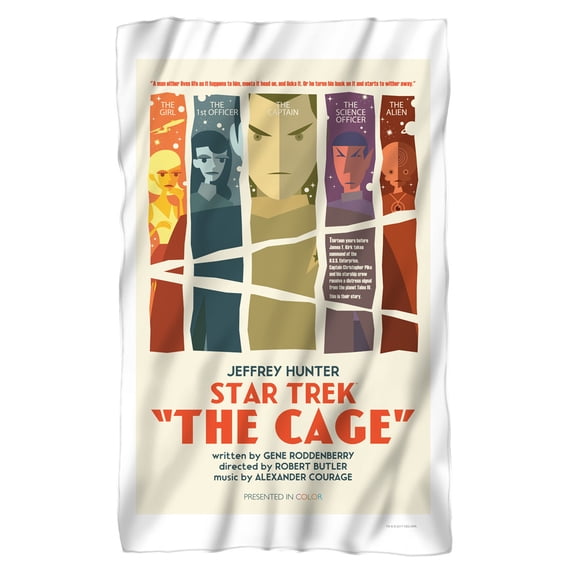 Star Trek TOS Episode 80 Fleece Blanket (36x58)