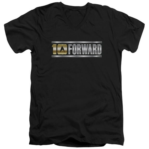 Star Trek - Ten Forward - Slim Fit V Neck Shirt - Medium