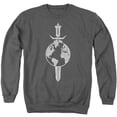 thumbnail image 1 of Star Trek & Terran Empire Adult Crewneck Sweatshirt, Charcoal - Large, 1 of 1