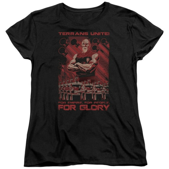 Star Trek - Terrans Unite - Women's Short Sleeve Shirt - Small