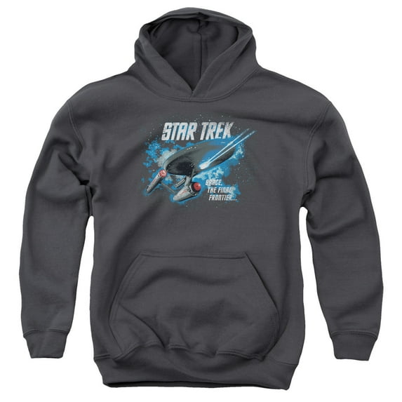 Star Trek - The Final Frontier - Youth Hooded Sweatshirt - Small